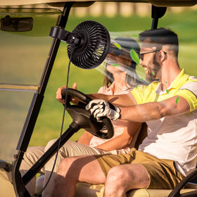Three-speed settings let you tailor breeze to your comfort.