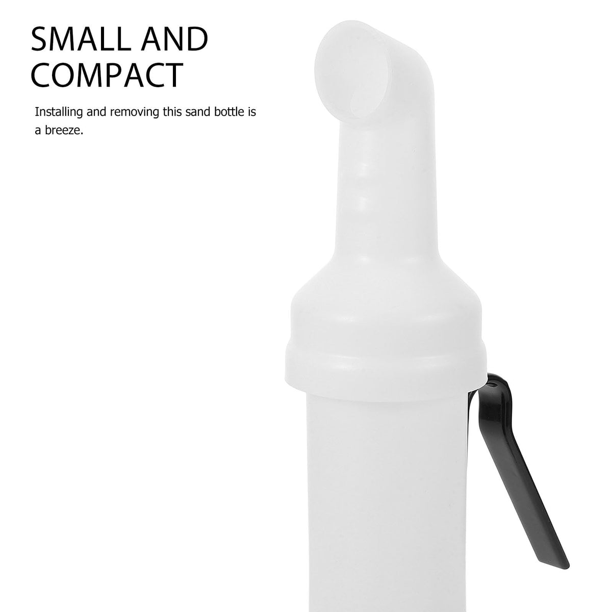 ULTECHNOVO easy-install sand bottle accessory keeps sand within reach.