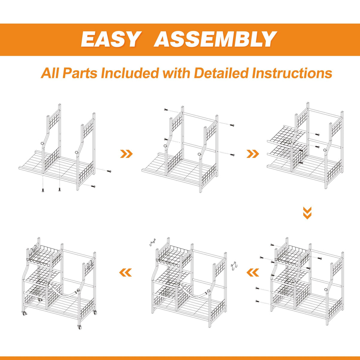 Ultrawall lockable wheels keep the unit stable when loading.