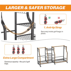 Ultrawall heavy-duty steel construction supports frequent garage use