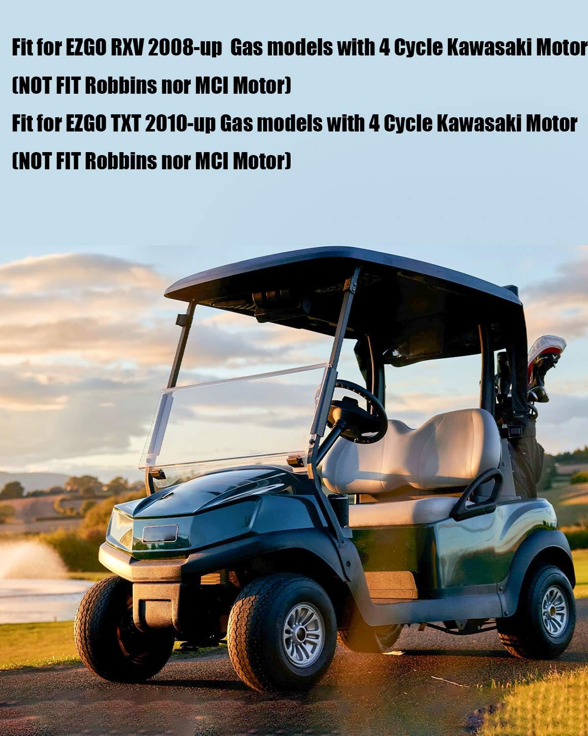 ULZOZN spark plug for Ezgo gas engine improves ignition reliability
