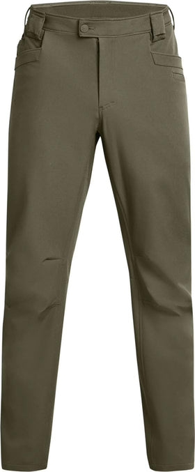 Under Armour Alpha Flat Front Pant front view with durable stretch for all-day comfort