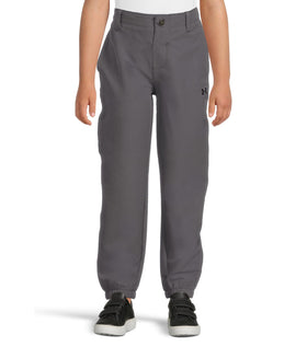 Under Armour Boys Matchplay Joggers in Castlerock, front view, relaxed fit for active days