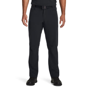 Under Armour Defender Pants front view showing water-repellent fabric and streamlined fit.