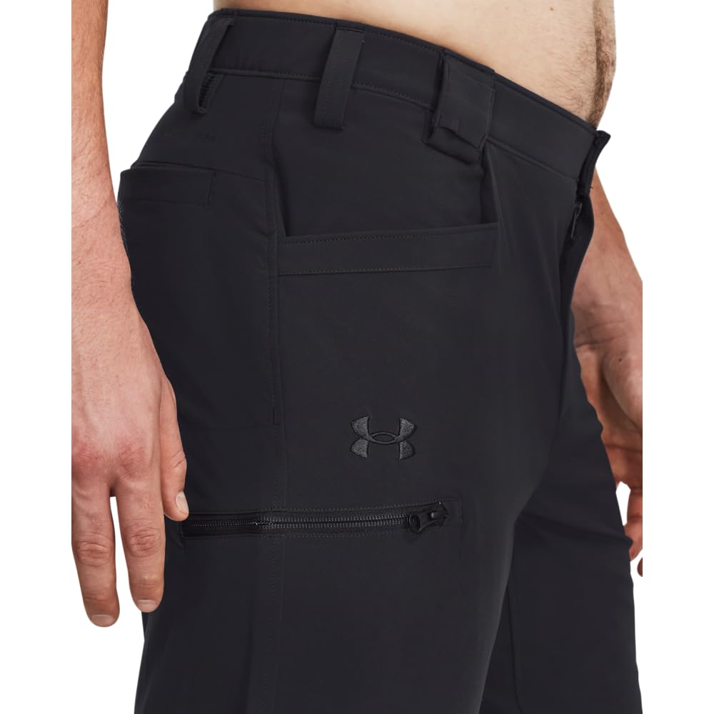 Under Armour Defender pants quick-dry back view highlights breathable comfort.