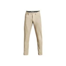 Under Armour Drive 5 Pocket Pants pocket closeup emphasizing durability stitching.