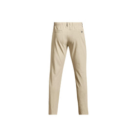 Under Armour Drive 5 Pocket Pants texture closeup illustrating breathable fabric and mobility.
