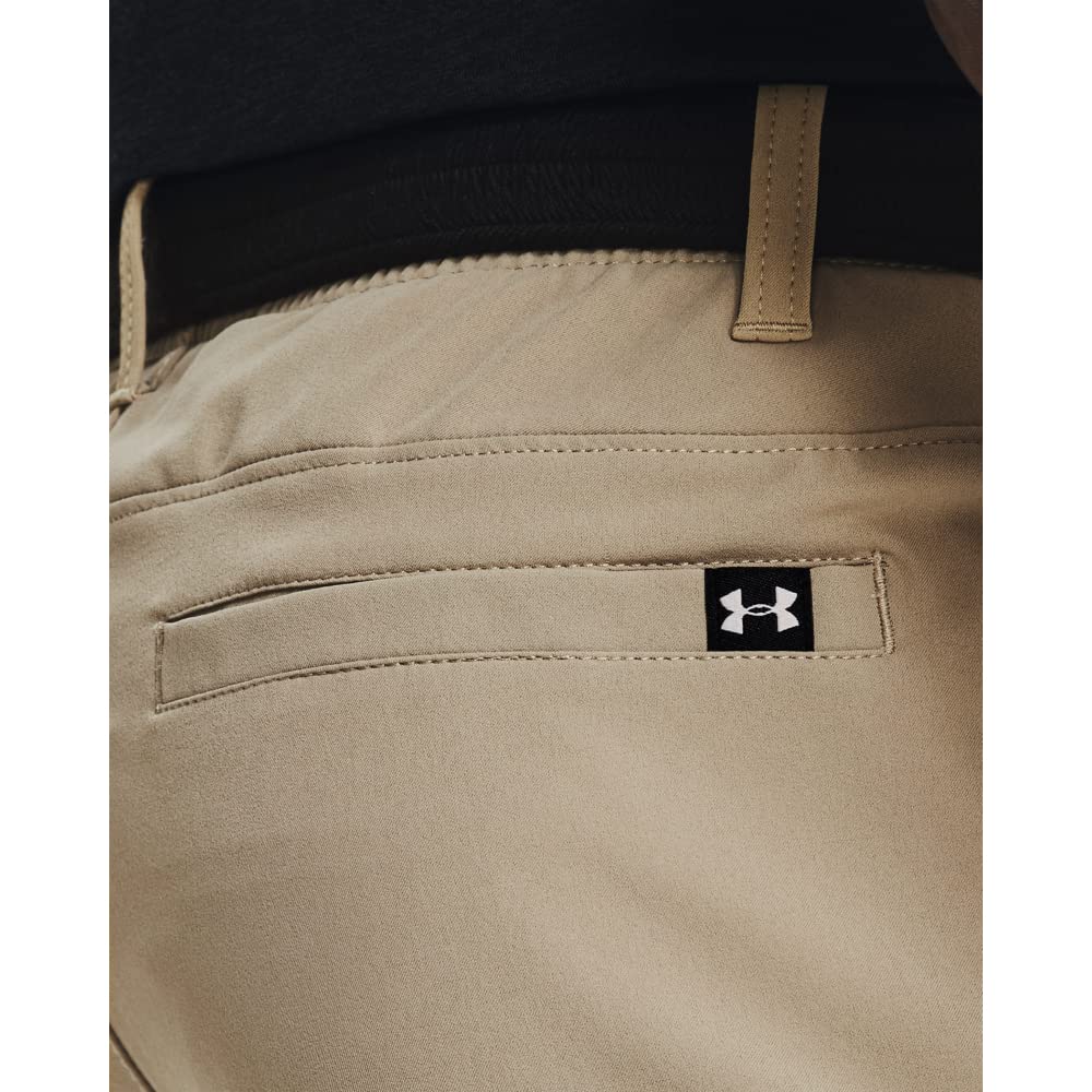 Under Armour Drive Pants waistband close-up highlighting stretch and comfort