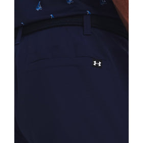 Under Armour Drive Pants fabric close-up showing knit-woven look