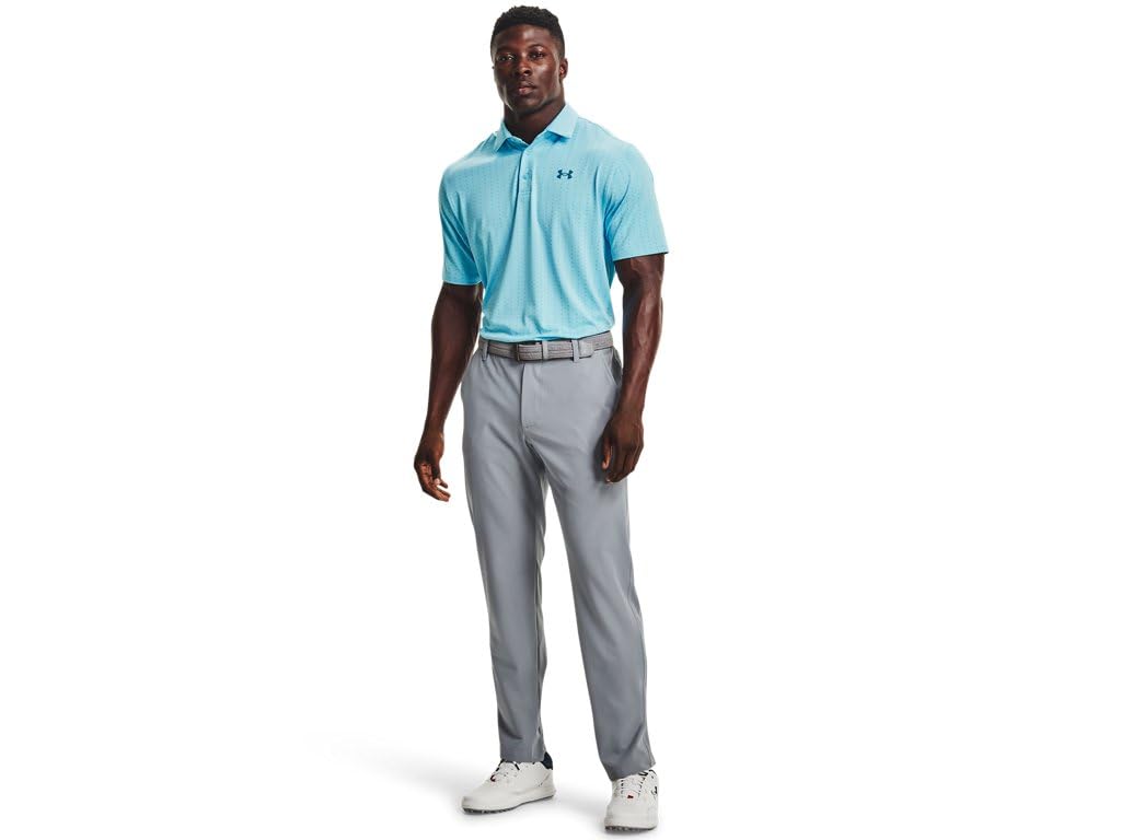Under Armour Drive pants pocket detail emphasizing secure storage on course