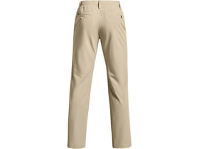 Under Armour Drive Pants waistband closeup shows secure fit.