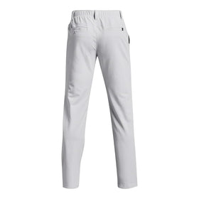 Under Armour Drive Pants pocket detail shows flat-front design for secure storage.