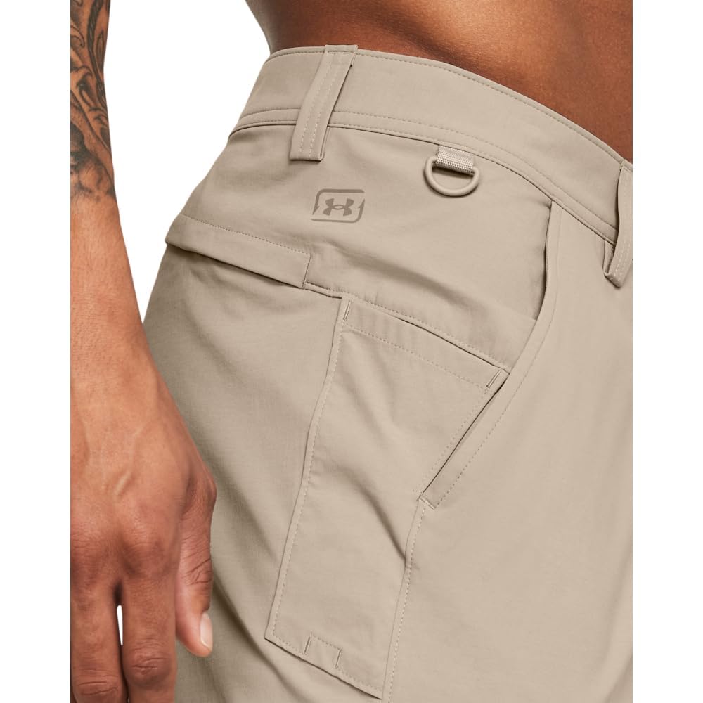 Under Armour Fish Hunter 2.0 pants pocket detail with secure storage options