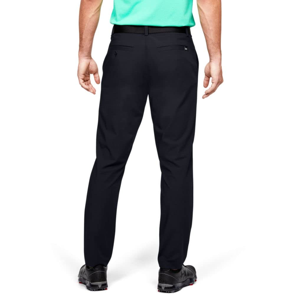 Under Armour Iso-Chill Taper Golf Pants fabric close up showing stain resistant finish