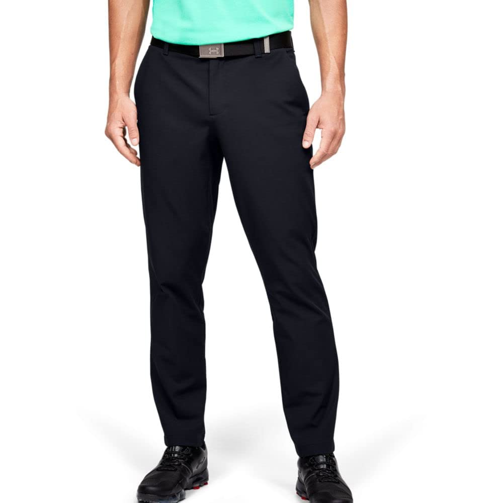 Under Armour Iso-Chill Taper Golf Pants front view showing cool to touch fabric for comfort