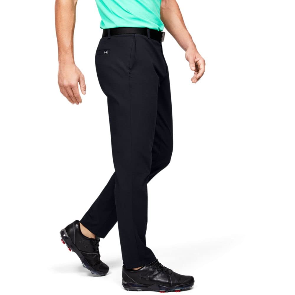 Under Armour Iso-Chill Taper Golf Pants rear pocket area with shape retention stitch
