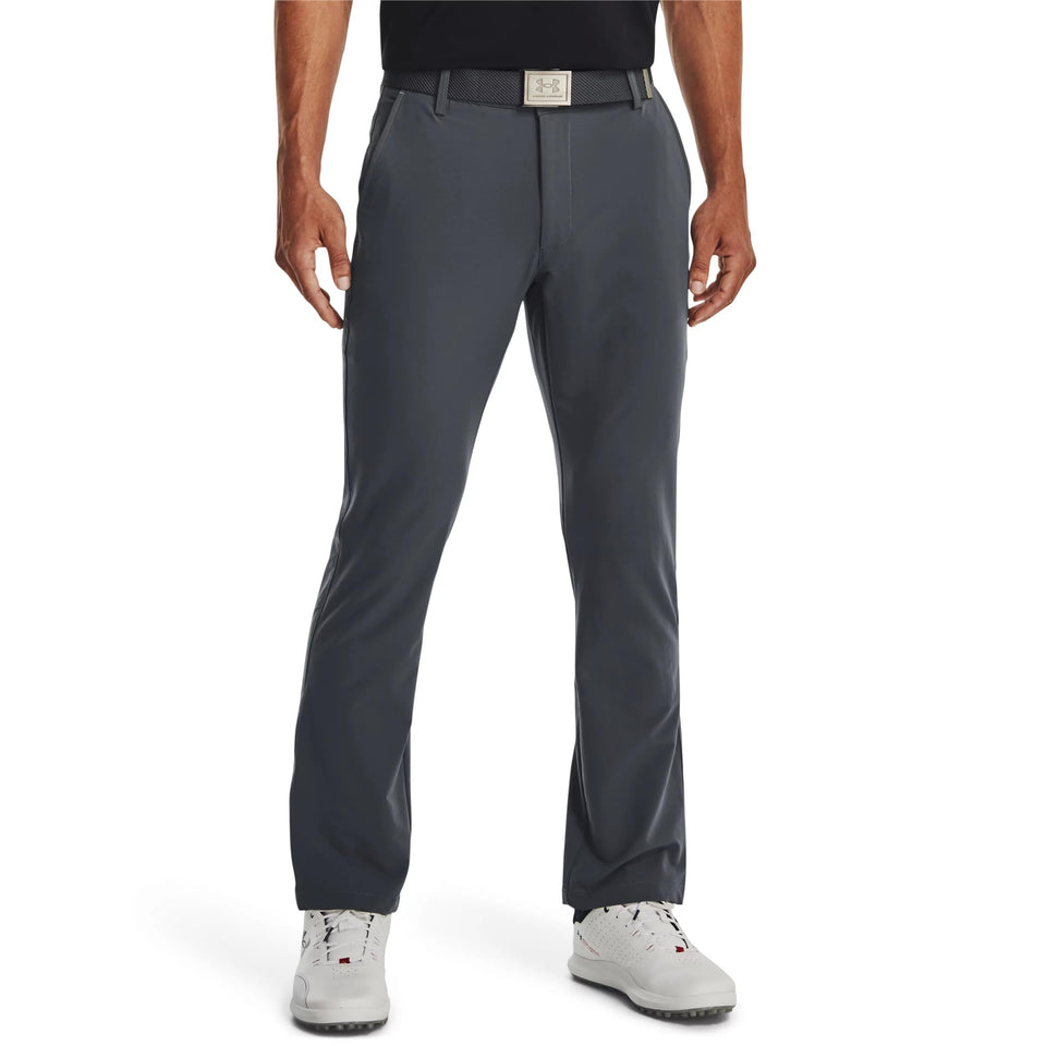 Under Armour Matchplay Golf Pants front view with breathable lightweight fabric