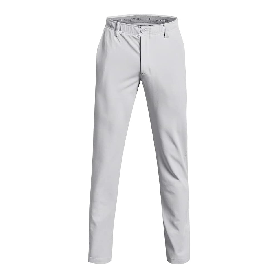 Under Armour men's Drive pants with water-repellent fabric for outdoor workouts.