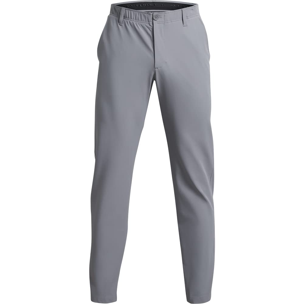 Under Armour Drive Tapered Pants flat-front pockets offer secure storage.