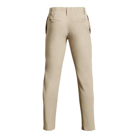 Under Armour men's golf pants 289 Khaki Base fabric texture and stretch for smooth swings.