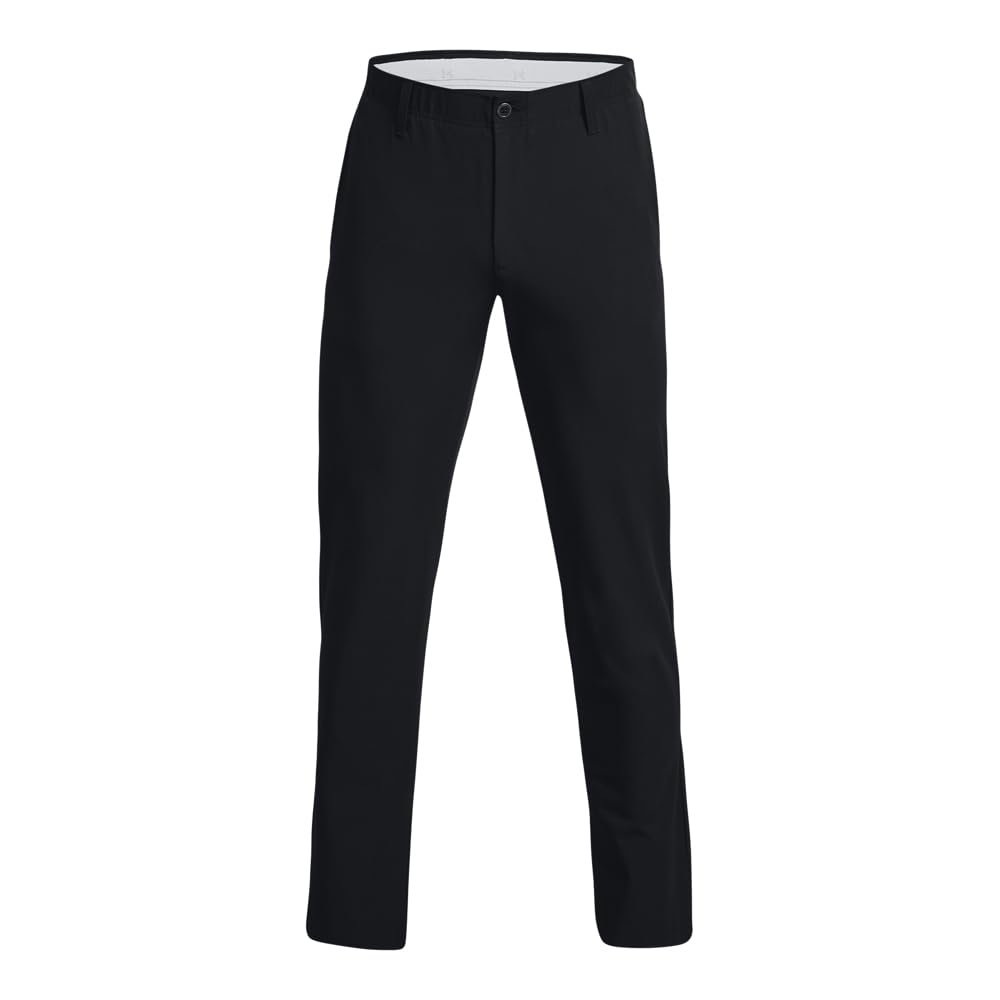 Under Armour men's golf pants black back pocket keeps essentials secure during play