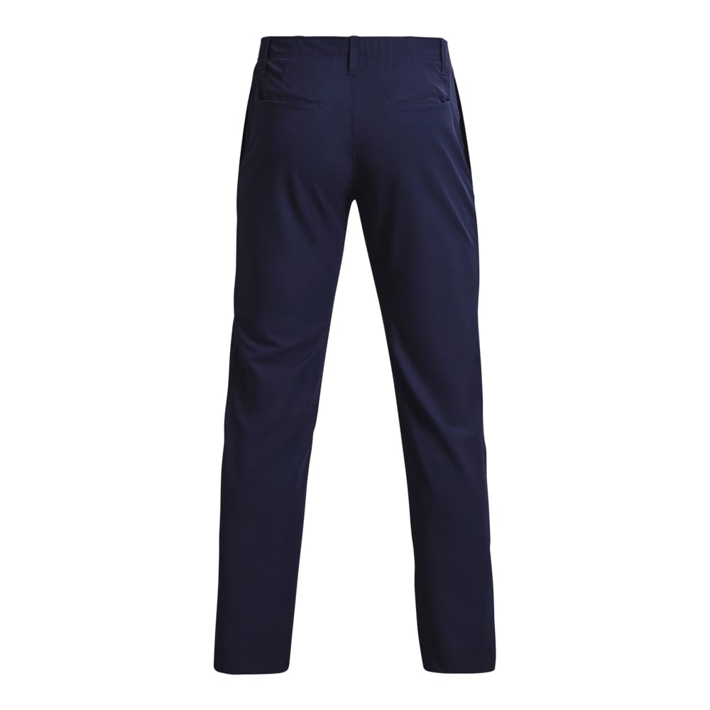 Under Armour men's golf pants Midnight Navy 410 packaging and label detail