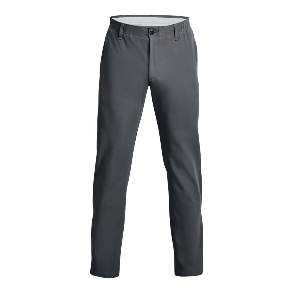 Under Armour men's golf pants Pitch Gray side view for mobility