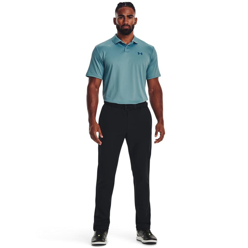Under Armour men's golf pants—side view, flexible stretch supports full swing motion.