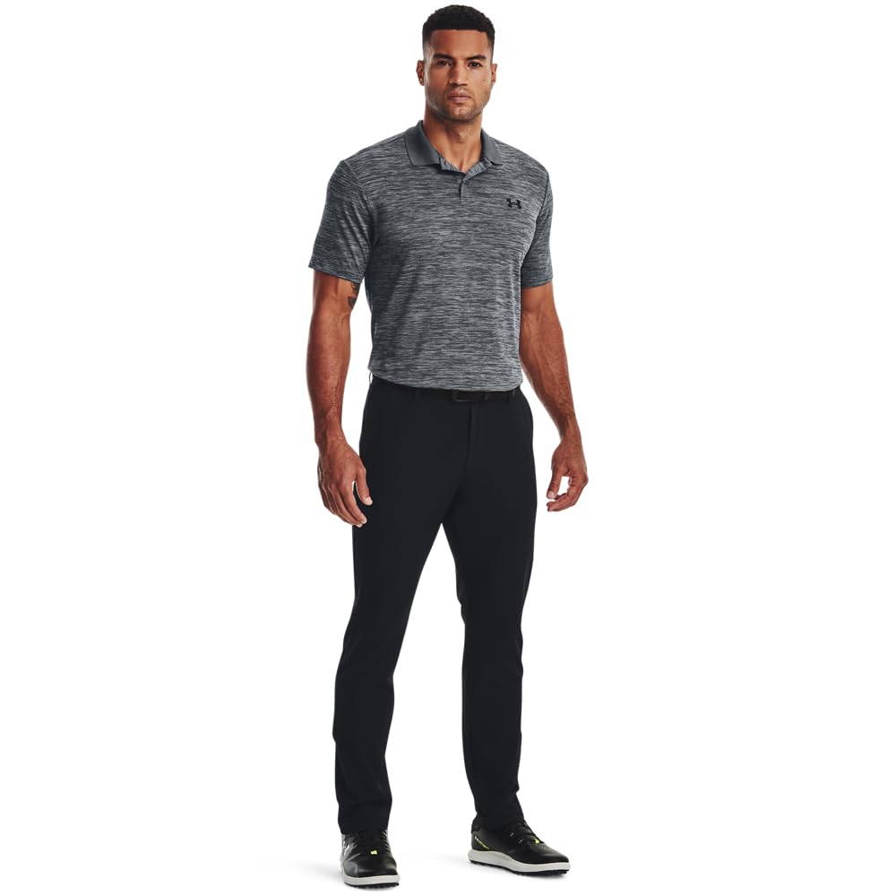 Under Armour men's golf tapered pants black color for versatile wear