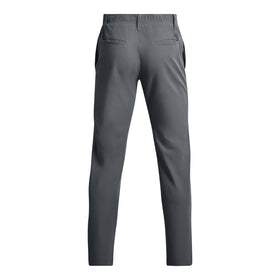 Under Armour men's golf tapered pants on-course use in pitch gray