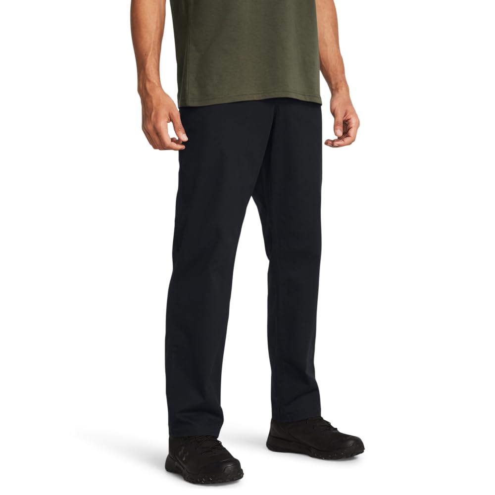 Under Armour men's outdoor everyday pants, front view, lightweight and durable for hikes