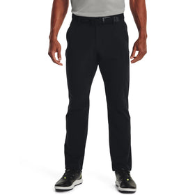 Under Armour men's straight leg tech pants front view, lightweight UA Tech fabric for training