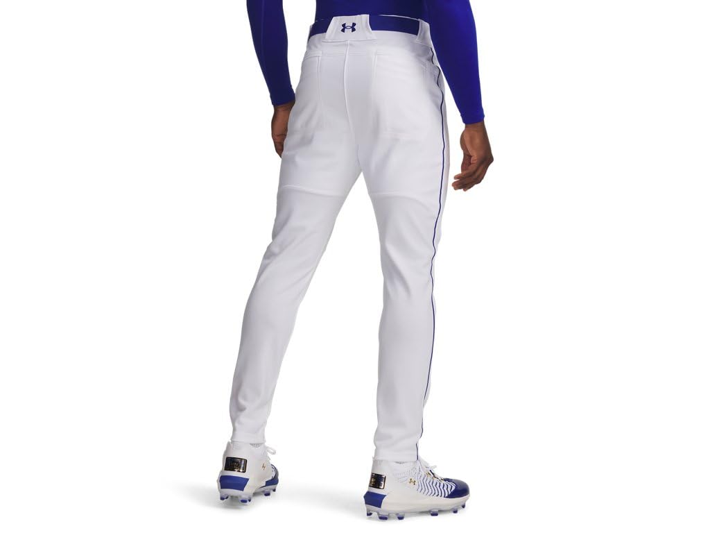 Under Armour Men's Utility Pro Tapered Piped Pants back detail highlighting fit and movement