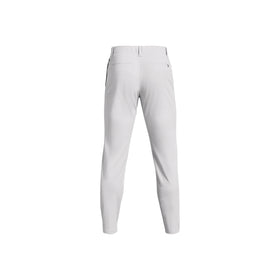 Halo gray color side view of Under Armour pants for versatile training or travel.