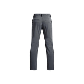 Under Armour Tech Pants Pitch Gray waistband image highlights secure, comfortable fit during activity.