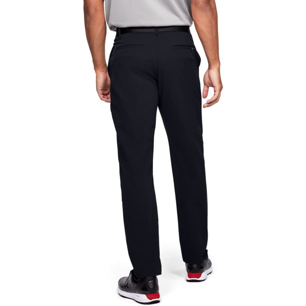 Under Armour Tech Tapered Pants waistband flat-front, sleek fit for a tidy look