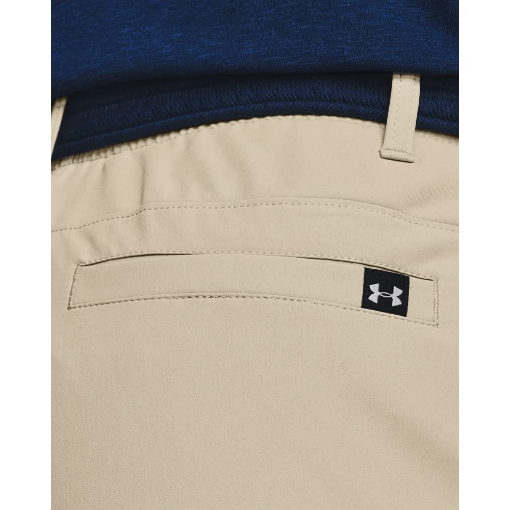 Under Armour Vanish Showdown pants waistband detail, stretch-engineered for all-day comfort.