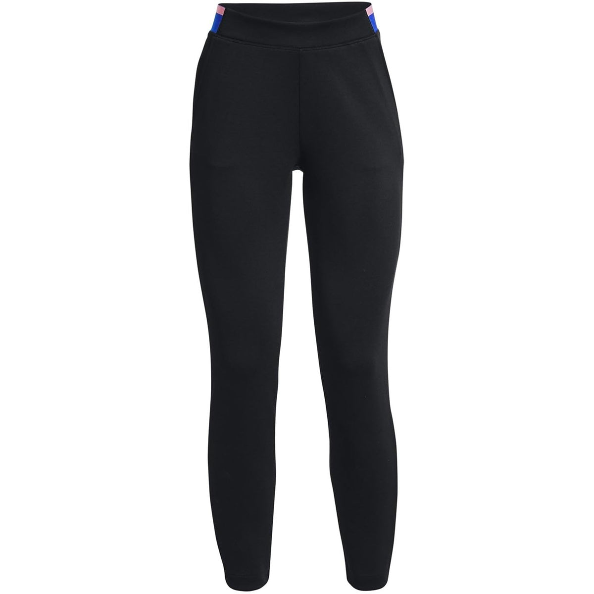 Under Armour Women's Links Pant front view, breathable anti-pick fabric.