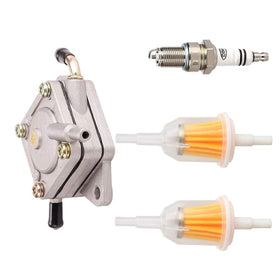 Unifizz 10L0L fuel filters with standard fittings for quick replacement.