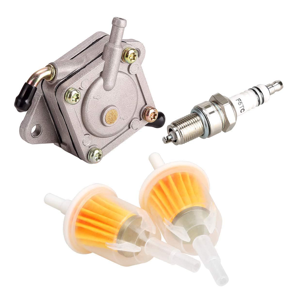 Unifizz 10L0L spark plug included for reliable ignition checks.