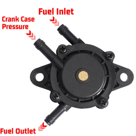 Unifizz fuel pump hose connection and mounting interface shown.