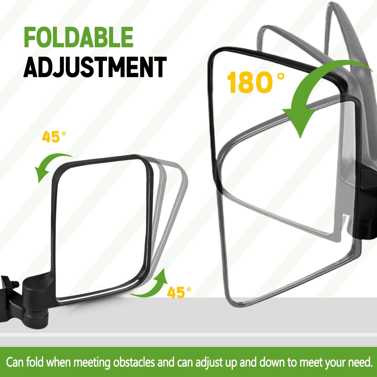 UNIGT foldable design allows passage through tight spaces on the cart.
