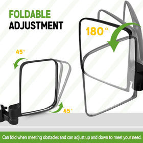 UNIGT foldable design allows passage through tight spaces on the cart.
