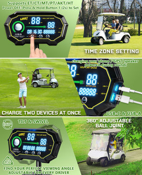 IP65 waterproof UNIGT gauge resists rain and dust for daily rides