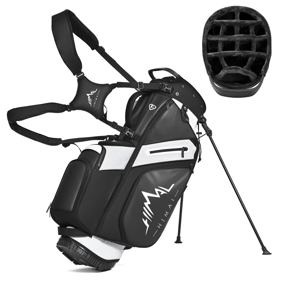 UniHimal 14-way-dividers keep clubs organized for quick access.