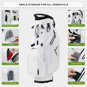 uniHimal eight-pocket design organizes gear, towels, and accessories