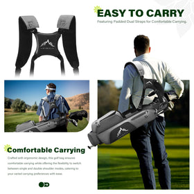 UNIHIMAL bag dual shoulder straps boost comfort during carries