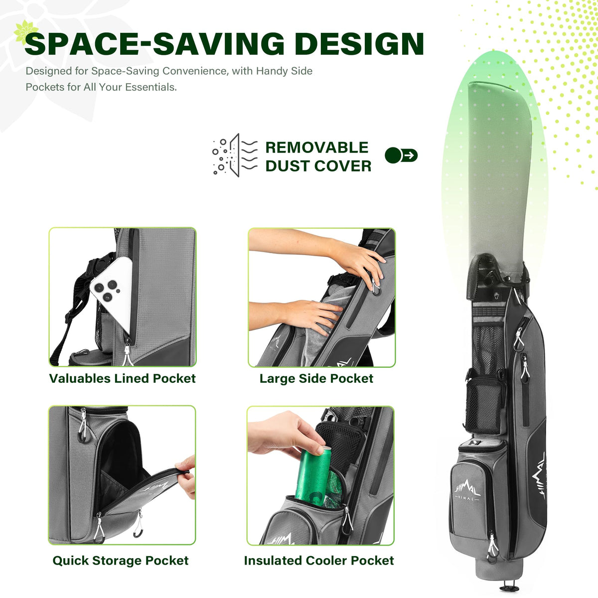 UNIHIMAL bag speed grab handle supports easy on the go movement