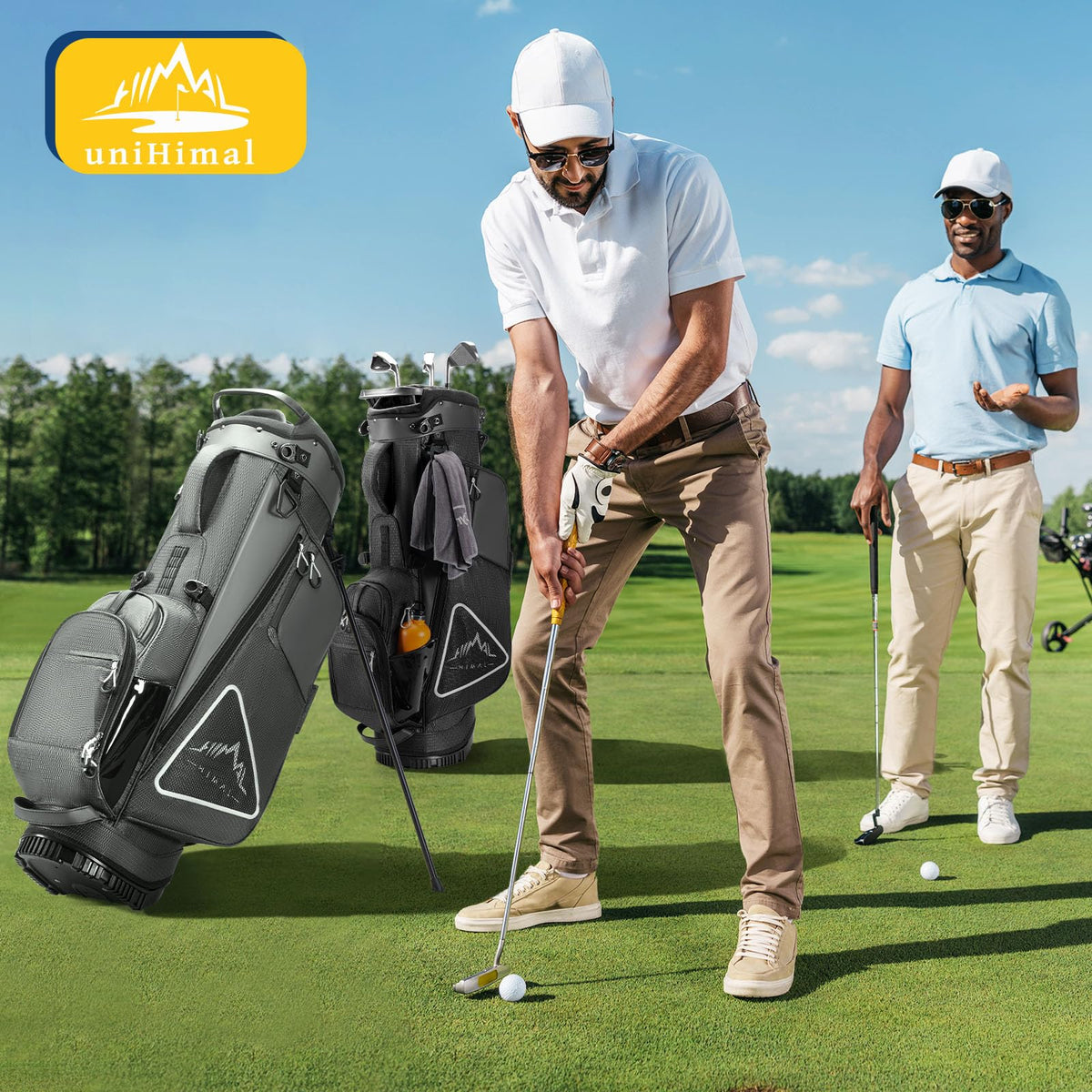 uniHimal Comfort Straps are adjustable for long rounds