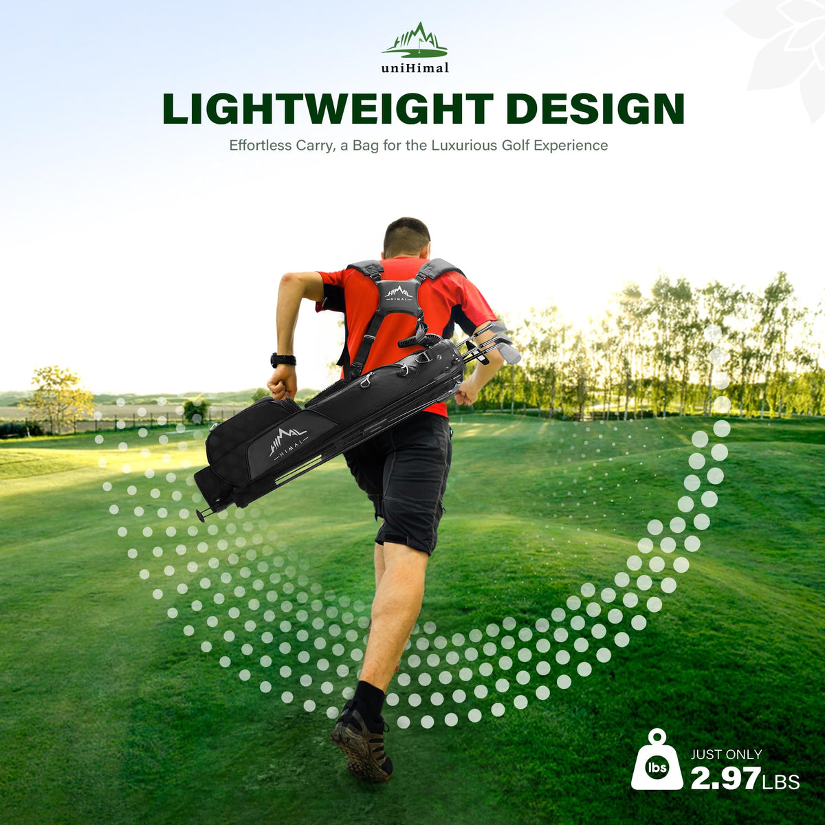 uniHimal compact design ideal for short trips and Sunday practice.